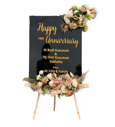 Papan Bunga Akrilik Cempakawarna